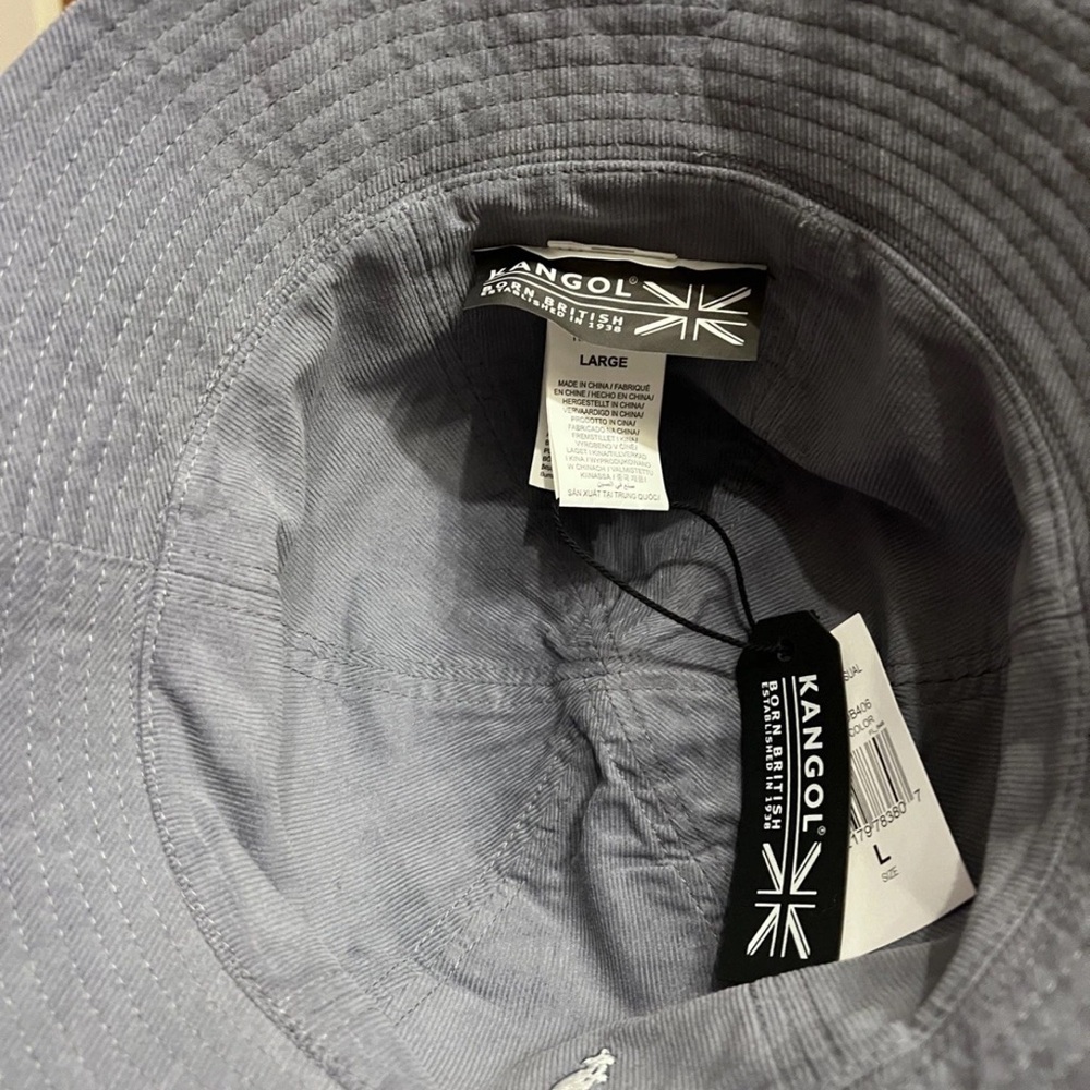 Kangol Leisure Rev Casual K5360 DB406 Bucket Hat Men's Size Large - Picture 3 of 5